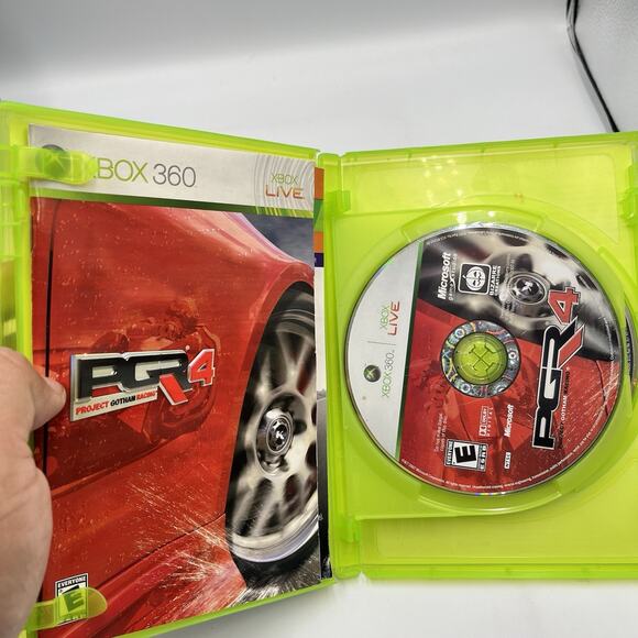 Forza Motorsport 4 (Microsoft Xbox 360, 2011) CIB + With PGR 4 Game & Manual - Picture 5 of 6